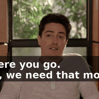 - There you go. - No, we need that money.