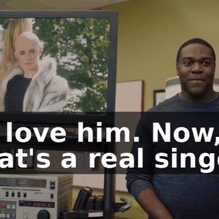 - I love him. Now, that's a real singer.