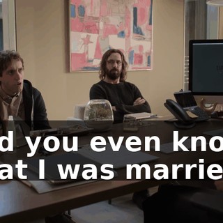 Did you even know that I was married?