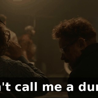 Don't call me a dunce.