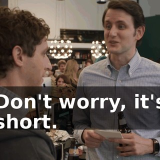 Don't worry, it's short.