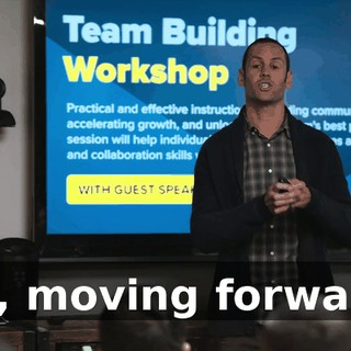 So, moving forward,