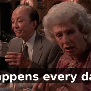 Happens every day.