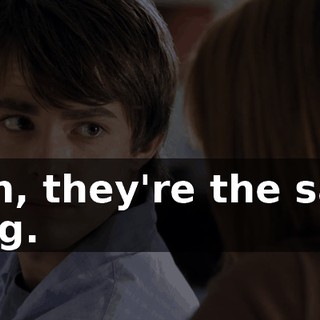 Yeah, they're the same thing.