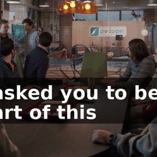 I asked you to be a part of this