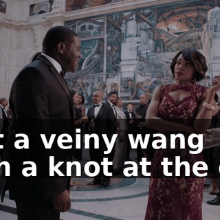 Just a veiny wang with a knot at the end