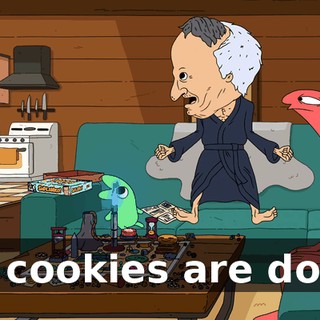 My cookies are done!