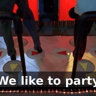 ♪ We like to party ♪