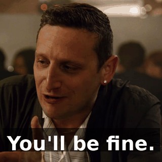 You'll be fine.