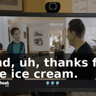 And, uh, thanks for the ice cream.