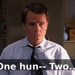One hun-- Two...