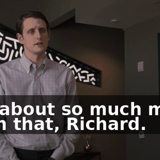 It's about so much more than that, Richard.