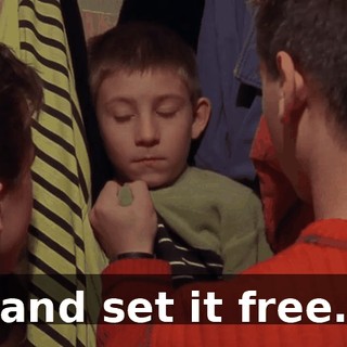 and set it free.