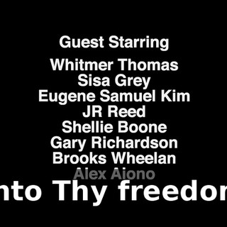 ♪ Into Thy freedom ♪
