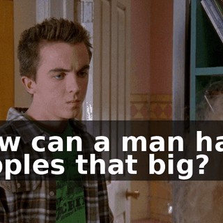 How can a man have nipples that big?