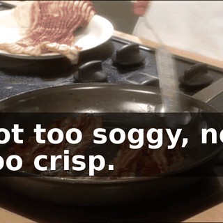 not too soggy, not too crisp.