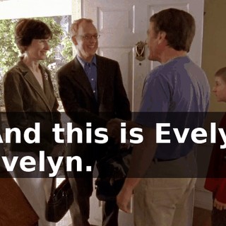 - And this is Evelyn. - Evelyn.