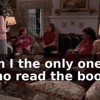 Am I the only one who read the book?