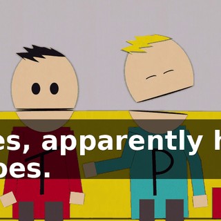 Yes, apparently he does.