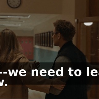 We--we need to leave now.