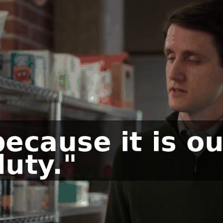 because it is our duty."