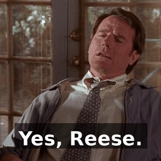 Yes, Reese.