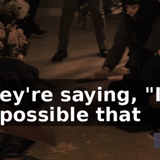 They're saying, "It's impossible that