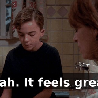 Yeah. It feels great.