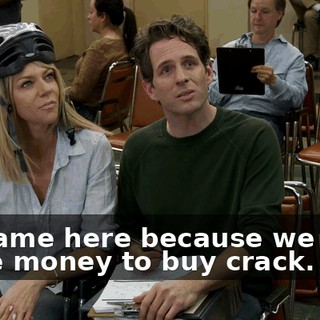 we came here because we need some money to buy crack.