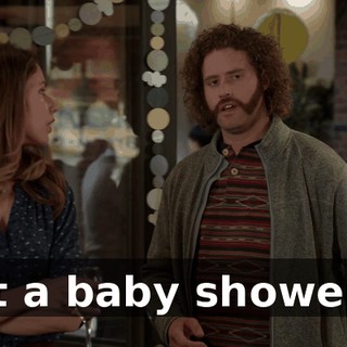 at a baby shower?