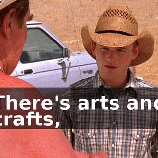 There's arts and crafts,