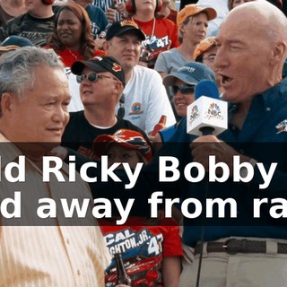Should Ricky Bobby have stayed away from racing?