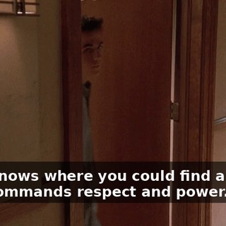 Who knows where you could find another that commands respect and power.