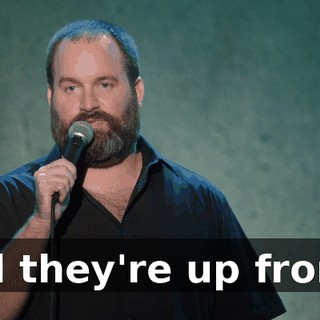 and they're up front."