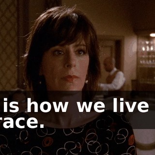 It is how we live in grace.