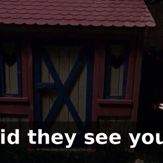 Did they see you?