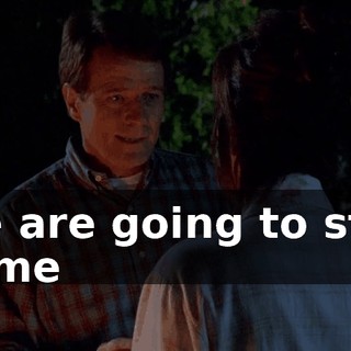 We are going to stay home