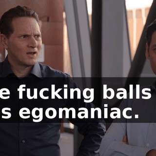 The fucking balls on this egomaniac.