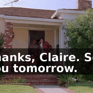Thanks, Claire. See you tomorrow.