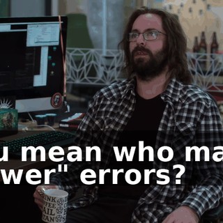 You mean who made "fewer" errors?