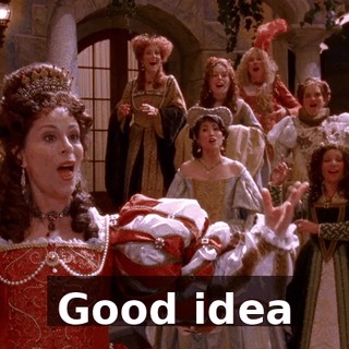 ♪ Good idea ♪