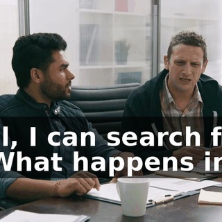 Well, I can search for it. What happens in it?
