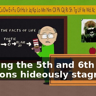 leaving the 5th and 6th seasons hideously stagnant.