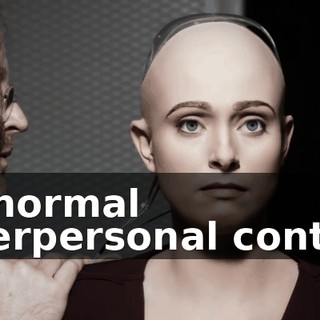 as normal interpersonal contact