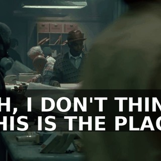 OH, I DON'T THINK THIS IS THE PLACE