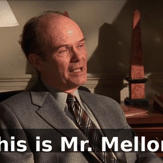 This is Mr. Mellon.