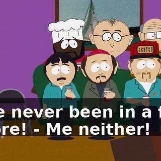 - I've never been in a fight before! - Me neither!