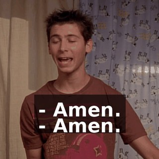- Amen. - Amen.