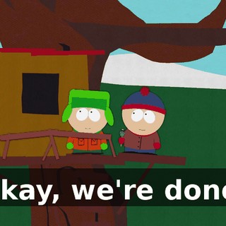 Okay, we're done.
