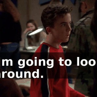 I'm going to look around.